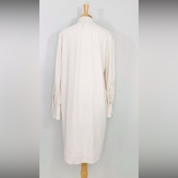 Carlisle Collection Drape Neck Eyelet Sleeve Midi
Designer Dress - Picture 2 of 6